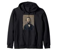 Henry David Thoreau, American Philosopher Zip Hoodie