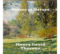 Henry David Thoreau Poems of Nature Paperback Book Henry David Thoreau Multicolor