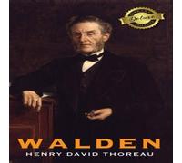 Henry David Thoreau Walden (Deluxe Library Edition) Hardcover Book Henry David Thoreau Multicolor