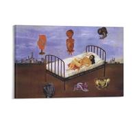 Henry Ford Hospital (The Flying Bed) (1932) Poster by Magdalena Carmen Frida Kahlo Y Calderón Print Photo Art Painting Canvas Poster Home Modern Decor Posters 16x24inch(40x60cm)