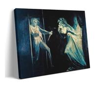 Henry Fuseli Paintings Wall Art Poster Prints Lady Macbeth Seizing The Daggers Picture Print Canvas Wall Paint Arts Decor Modern Home Artworks Gift Idea Frame 16x24inch(40x60cm)
