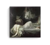 Henry Fuseli Paintings Wall Art Poster Prints The Nightmare (The Incubus) Art Print Wall Photo Paint Hanging Picture Family Bedroom Decor Gift Unframe 16x16inch(40x40cm)