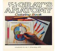 Henry Gray Gray's Anatomy Coloring Book Hardcover Henry Gray Multicolor