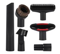 Henry Hoover Attachments 6 Piece Set - Compatible with Henry Hoover - Includes Crevice Tool, Upholstery Head, 2-in-1 Tool, Mini Brush, Round Brush, Adapter