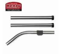 Numatic Henry 909563, Tubes Kit For Henry, X2 Straight, X1 Curved, Stainless Steel