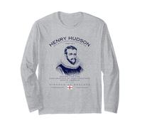 Henry Hudson Sea Explorer Navigator Northeast Passage Long Sleeve T-Shirt