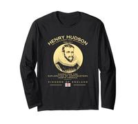Henry Hudson Sea Explorer Navigator Northeast Passage Long Sleeve T-Shirt