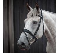Henry James Saddlery Dressage Bridle With Detachable Flash - Black - Size: Extra Full
