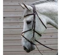Henry James Saddlery Mexican Grackle Bridle - Havana - Size: Full