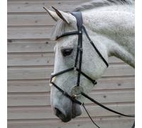 Henry James Saddlery Mexican Grackle Bridle - Horse Bridles - Black - Size: Cob