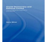 Henry Milner Social Democracy & Rational Choice Hardcover Book Henry Milner Multicolor