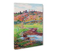Henry Moret Lands Cape At Point Evan Classic Painting Canvas Wall Art Print Ready to Hang, Framed Picture for Living Room Bedroom Home Office Décor, 30x20 Inch (76x50 cm)