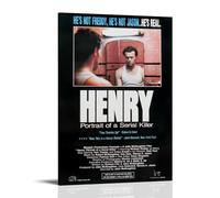 Henry Portrait of A Serial Killer Movie Poster Decorative Painting Canvas Wall Art Living Room Poster Bedroom Painting Wall Art Picture Print Modern Family Room Decor 20 x 30 Inches (50 x 75 cm)
