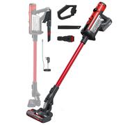 Numatic International Henry Quick Cordless Vacuum Cleaner with 6 PODS - Red