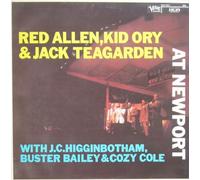 Henry "Red" Allen , Kid Ory & Jack Teagarden With J.C. Higginbotham , Buster Bailey & Cozy Cole - At Newport - Verve Records - 817 792-1
