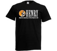 Henry Repeating Arms Logo Men's T-Shirt Black XXXL