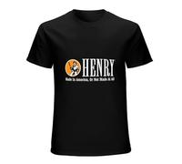 Henry Repeating Arms Logo Men's T-Shirt Mens T-Shirt Black L