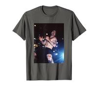 Henry Rollins Black Flag Singer & Comedian by Andy Willsher T-Shirt