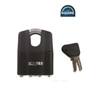 Henry Squire Padlock 39CS Stronglock Laminated Closed Shackle – 4-Pin Double Locking, Blue, 51 mm