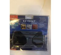 Squire Heavy Duty Keybolt - 4 Lever Key Operated Bolt Lock - Tough Weatherproof Steel Body - Reliable Door Lock Bolt for High Security - Versatile Door Bolt for Outdoor & Indoor Use