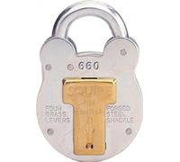 Henry Squire 660KA Old English Padlock with Steel Case 64mm Keyed Alike