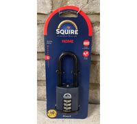 Squire Cp50/2.5 Blue Steel Combination Padlock (H)130mm (W)50mm