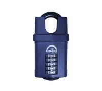 Squire 60Mm Five Wheel Combination Padlock Closed Shackle, Blue