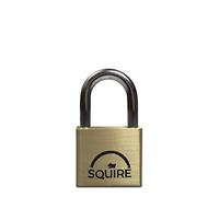 Henry Squire LN4 KA Lion Premium Solid Brass Padlocks, Twin Pack