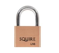 Henry Squire Lion Premium Solid Brass 5 pin Double Locking Padlock, 51 mm (Length)