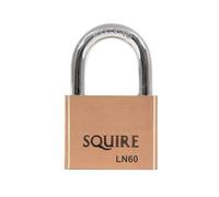Squire Ln60 Ln60 Lion Range Brass Padlock 60mm Hsqln60