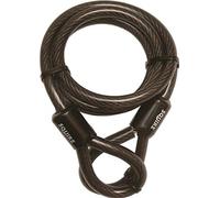 Henry Squire Looped Extender Security Cable, 1800 mm Length x 12 mm Diameter, Black