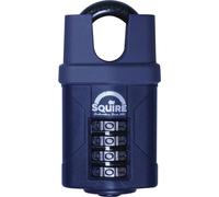 Squire CP40CS Combination Padlock 4-Wheel Closed Shackle 40mm