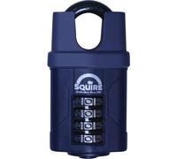 Squire Blue Steel Combination Padlock (H)94mm (W)52mm