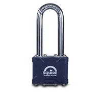 Henry Squire Stronglock Laminated Long Shackle 4 Pin Double Locking Padlock, 44 mm (Length)