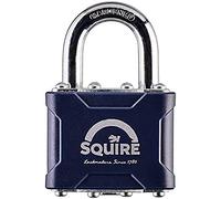 Henry Squire Stronglock Laminated Open Shackle 4 Pin Double Locking Padlock, 38 mm (Length)