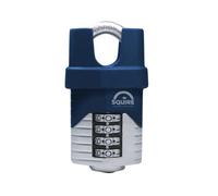 Henry Squire Vulcan 50mm Boron Shackle Combination Padlock For Ultimate Security