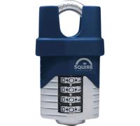 Henry Squire Vulcan Boron Shackle Combination Padlock 50mm Closed