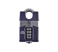 Henry Squire Warrior 4 Wheel Closed Shackle Combination Padlock, 45 mm (Length)