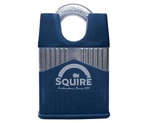 Henry Squire Warrior High-Security Closed Shackle 5 Pin Cylinder Padlock, 45 mm (Length) x 26 mm (Width)