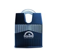 Henry Squire Warrior High-Security Closed Shackle 5 Pin Cylinder Padlock, 55 mm (Length) x 34 mm ((Width))