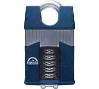 Henry Squire Warrior High-Security Shackle Combination Padlock 65mm Closed