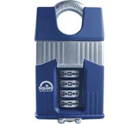 Henry Squire Warrior 4 Wheel Closed Shackle Combination Padlock, 55 mm (Length)