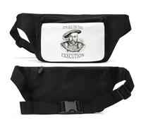 Henry The Eighth It's All in The Execution Unisex Waist Bag Black