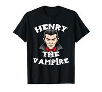Henry The Vampire T-Shirt Halloween Simple Costume T-Shirt