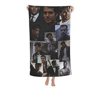 Henry Towel Cavill Beach Towel, Super Absorbent 52x32 Inches Lightweight Towel, Pefect for Adults, Travel, Gym, Camping, Pool, Yoga, Outdoor and Picnic
