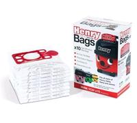 Genuine Henry Pack Of 10 Dustbags - NVM1CH - Henry, Hetty, Basil, Harry, James 160 - 300 Tubs
