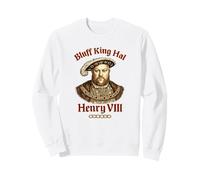 Henry VIII Bluff King Hal Portrait Six Rings History Sweatshirt