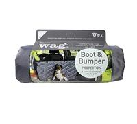 Henry Wag Car Boot'n'Bumper Protector - Suitable for Hatchback Cars - Protects the Interior of the Car Boot - Tough Tear-Resistant Fabric - Small (Fits boot space up to 100 x 70 cm)