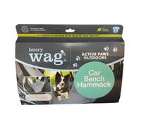 Henry Wag Dog Car Bench Hammock , Provides A Safe Space For Your Dog On Your Car Back Seat