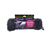 Henry Wag Equine Noodle Glove Towel - Soft & Highly Absorbent Microfibre Noodles, Muddy Pet Accessories, Quick Drying - Designed for Horses - (80 x 35 cm)